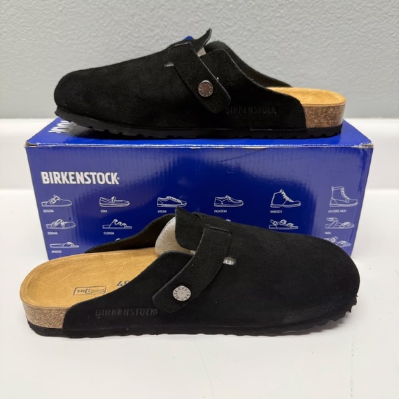 Birkenstock black clogs main image 4